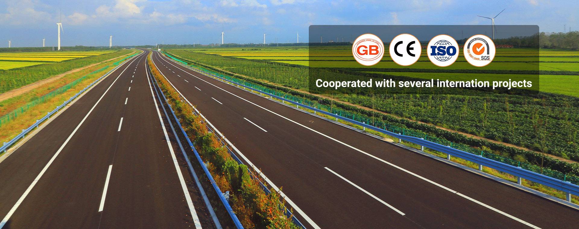 Galvanized guardrail finish